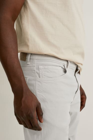 Men - Trousers - regular fit - champagne coloured