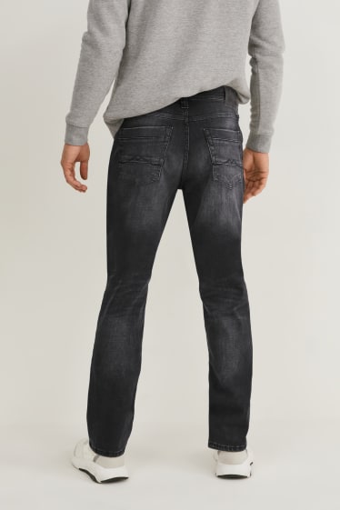 Men - MUSTANG - slim jeans - Washington - denim-dark gray