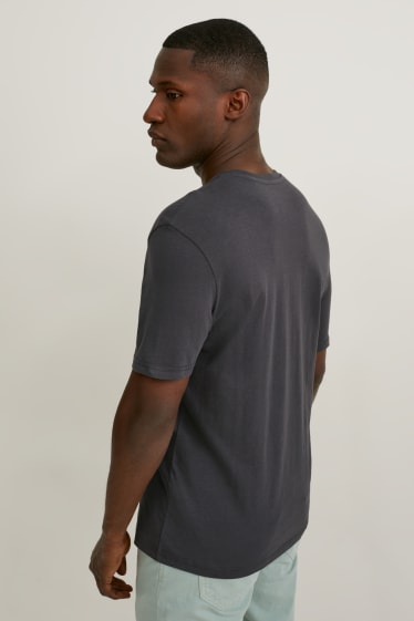 Hommes - T-shirt - gris foncé