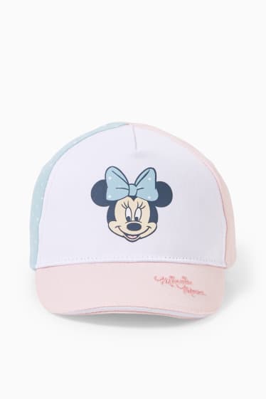 Bébés - Minnie Mouse - casquette pour bébé - rose