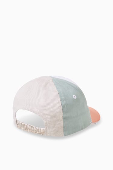 Babys - Micky Maus - Baby-Cap - mintgrün