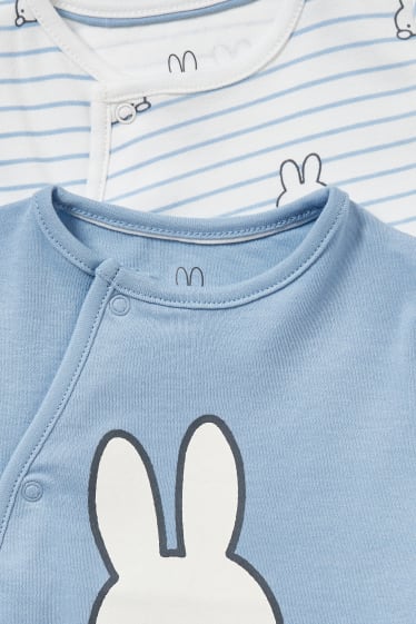Bébés - Lot de 2 - Miffy - pyjamas pour bébé - bleu