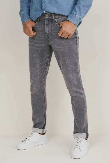 Men - Skinny jeans - Flex jog denim - denim-gray
