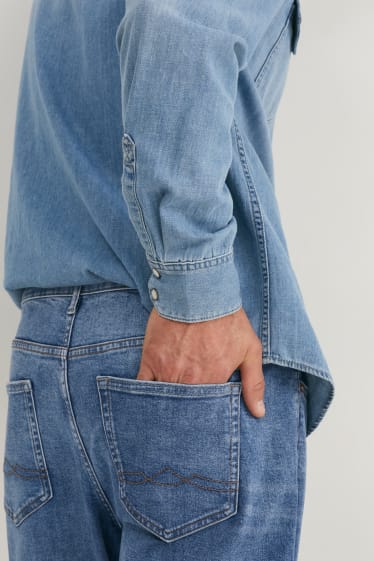 Uomo - Jeans regular - LYCRA® - jeans blu scuro