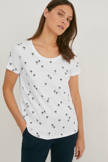 Femmes - T-shirt - blanc