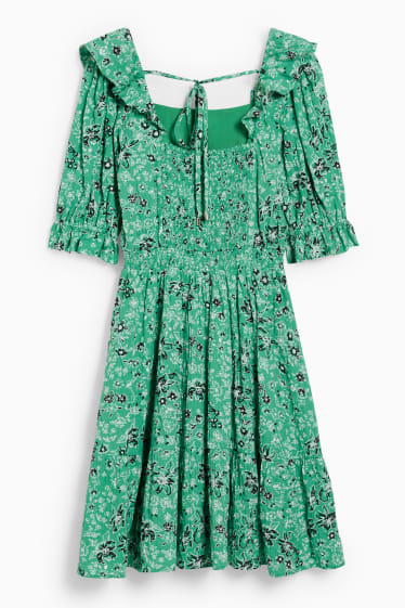 Women - Fit & flare dress - green