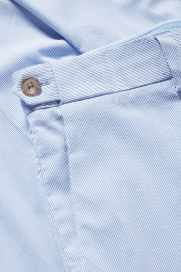 Mężczyźni - Spodnie modułowe - slim fit - LYCRA® - jasnoniebieski