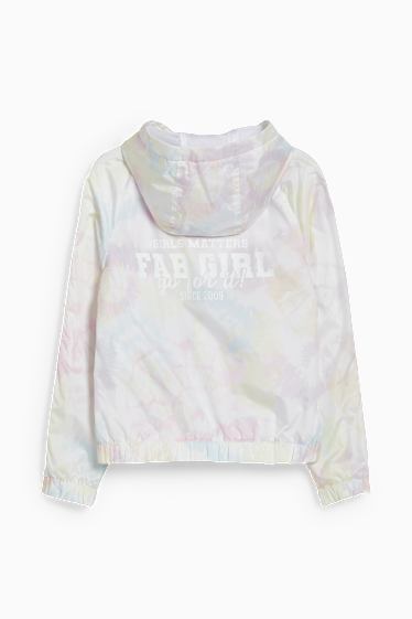 Children - Jacket with hood - white