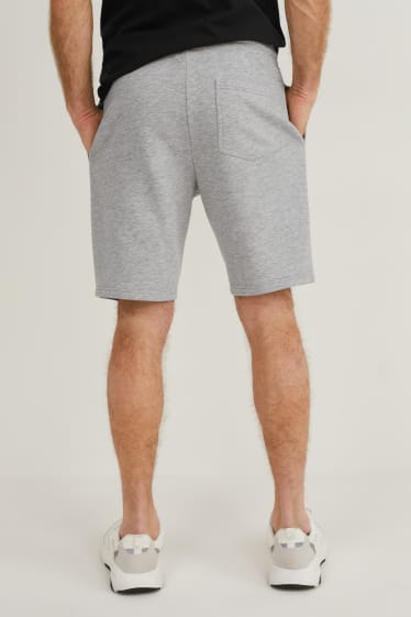 Hombre - Shorts deportivos - gris claro jaspeado
