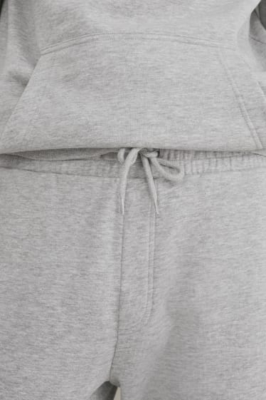 Men - Joggers - light gray-melange