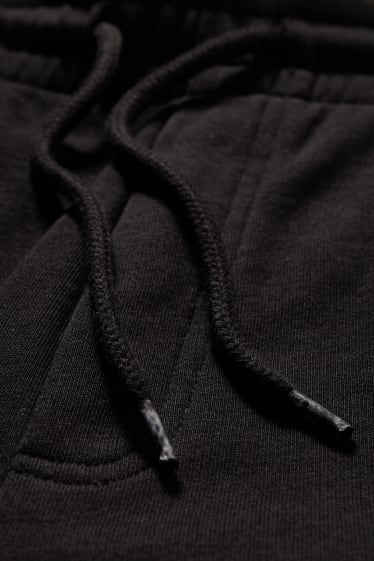 Pánské - Multipack 2 ks - teplákové šortky - černá