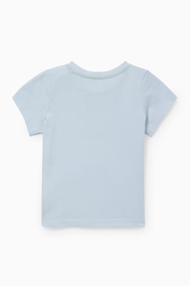 Babies - Winnie the Pooh - baby short sleeve T-shirt - light blue