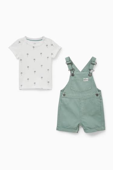 Babies - Baby outfit - 2 piece - white
