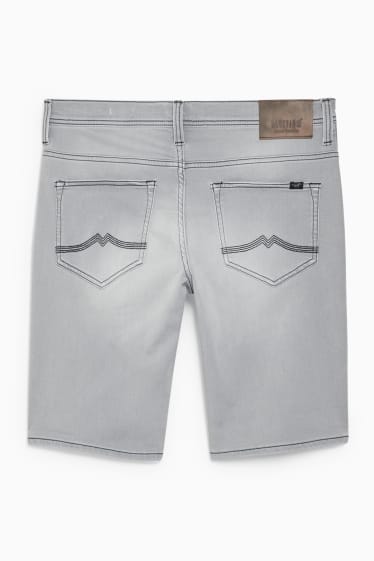 Herren - MUSTANG - Jeans-Shorts - Mid Waist - Chicago - helljeansgrau
