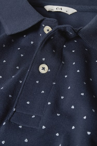 Hombre - Polo - azul oscuro