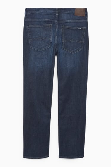 Men - Straight jeans - denim-dark blue