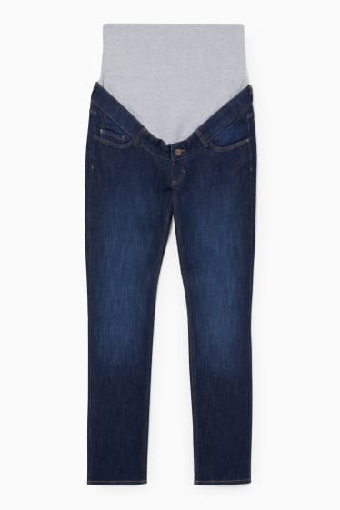 Women - Maternity jeans - slim jeans - denim-dark blue