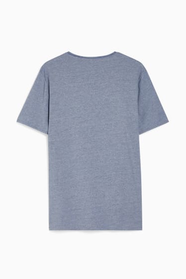 Bărbați - Tricou - Flex - LYCRA® - cu dungi - albastru
