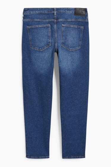 Heren - Tapered jeans - jeansdonkerblauw