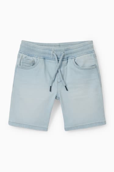 Kinder - Jeans-Bermudas - Jog Denim - hellblau