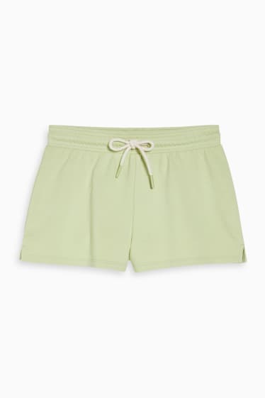 Women - CLOCKHOUSE - sweat shorts - light green