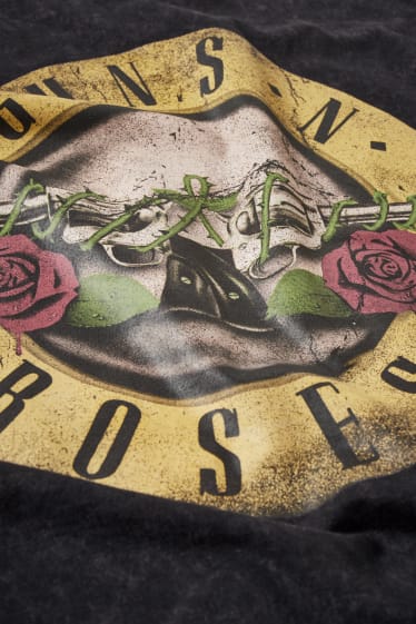 Heren - CLOCKHOUSE - T-shirt - Guns N’ Roses - zwart