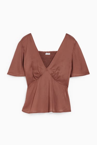 Teens & young adults - CLOCKHOUSE - blouse - brown
