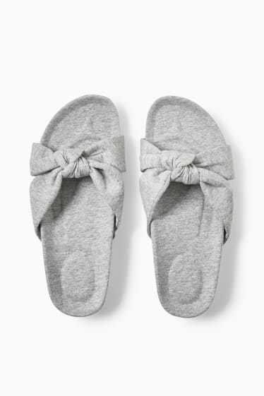 Mujer - Zapatillas de casa - gris claro