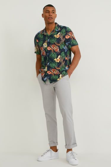 Herren - Chino - Regular Fit - LYCRA® - grau