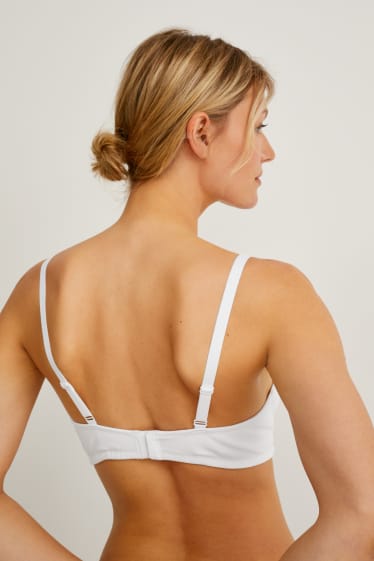 Women - Multipack of 2 - nursing bra - black / white