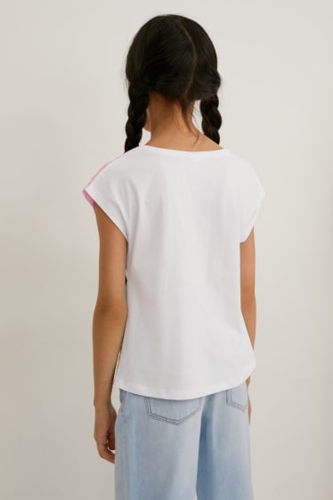 Dětské - Multipack 2 ks - tričko s krátkým rukávem - bílá
