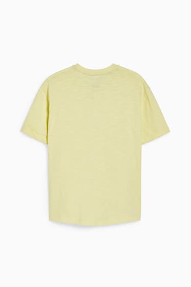 Children - Short sleeve T-shirt - genderneutral - light yellow