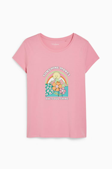 Nastolatki - CLOCKHOUSE - T-shirt - różowy