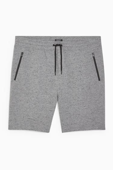 Uomo - CLOCKHOUSE - shorts in felpa - grigio melange