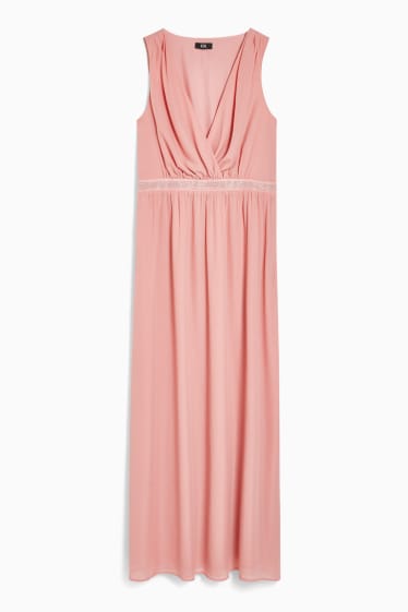 Dona - Vestit fit & flare - festiu - rosa