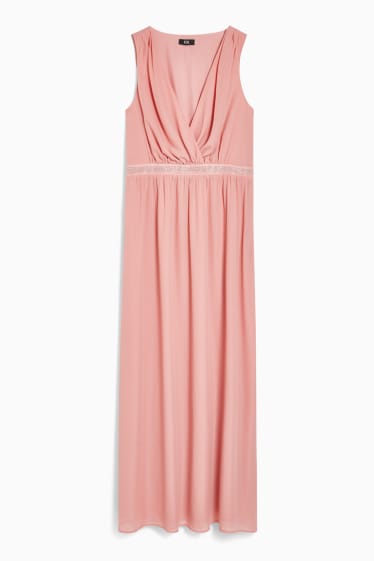 Donna - Vestito Fit & Flare - da festa - rosa