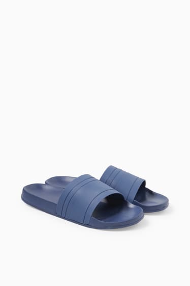 Men - Sliders - dark blue