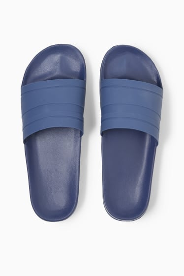 Hombre - Chanclas - azul oscuro