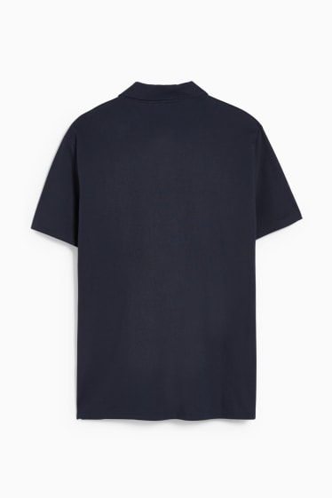 Men - Polo shirt - dark blue