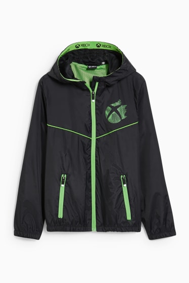 Copii - Xbox - jachetă cu glugă - negru