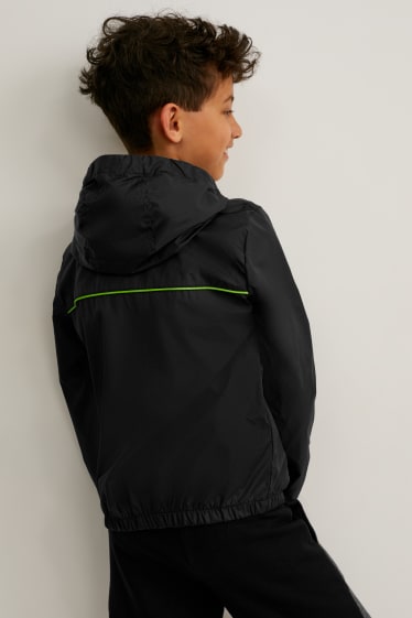 Copii - Xbox - jachetă cu glugă - negru