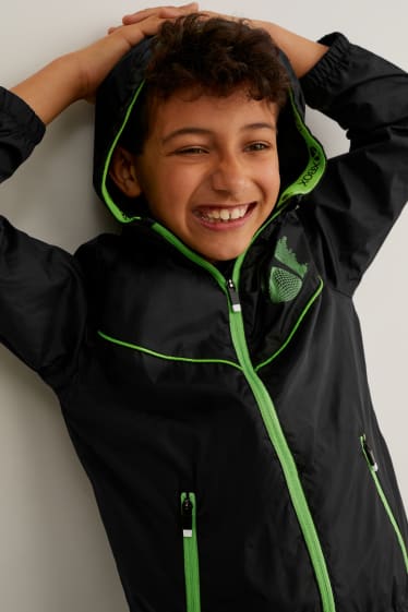 Kinder - Xbox - Jacke mit Kapuze - schwarz