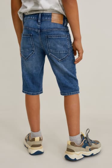 Copii - Pantaloni scurți de blugi - jog denim - denim-albastru
