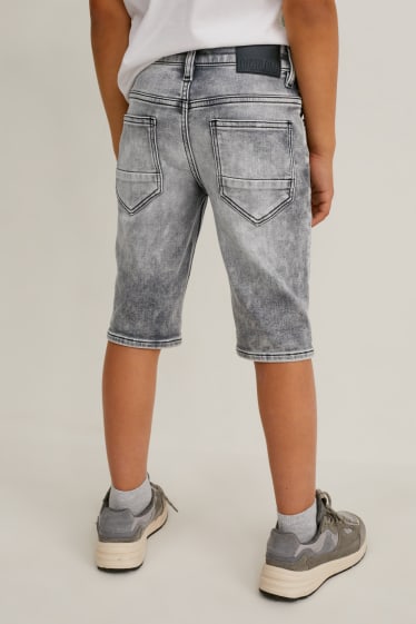 Children - Denim shorts - jog denim - denim-light gray