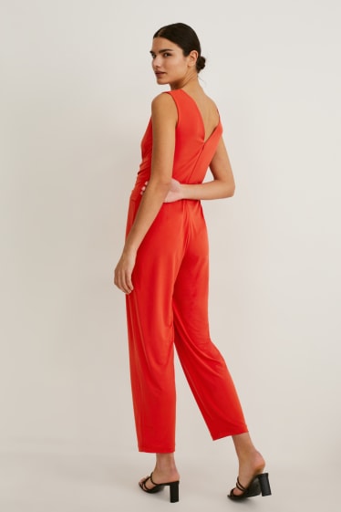 Damen - Jumpsuit - rot