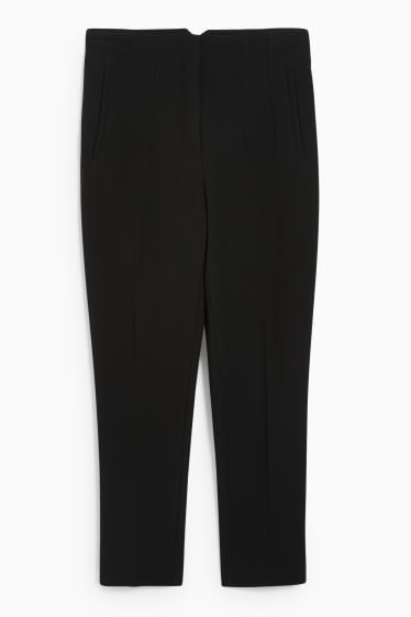 Women - Trousers - slim fit - black