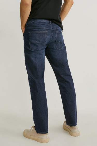 Men - Straight jeans - denim-dark blue