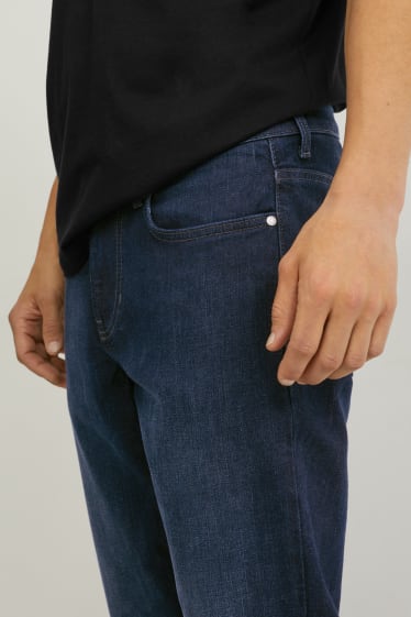 Heren - Straight jeans - jeansdonkerblauw