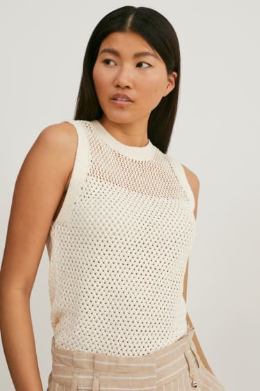Women - Slipover - cremewhite