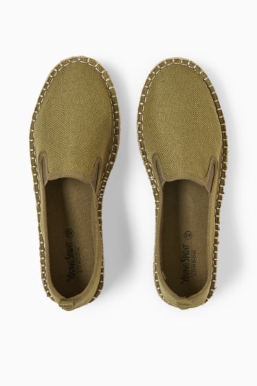 Men - Young Spirit - espadrilles - dark green